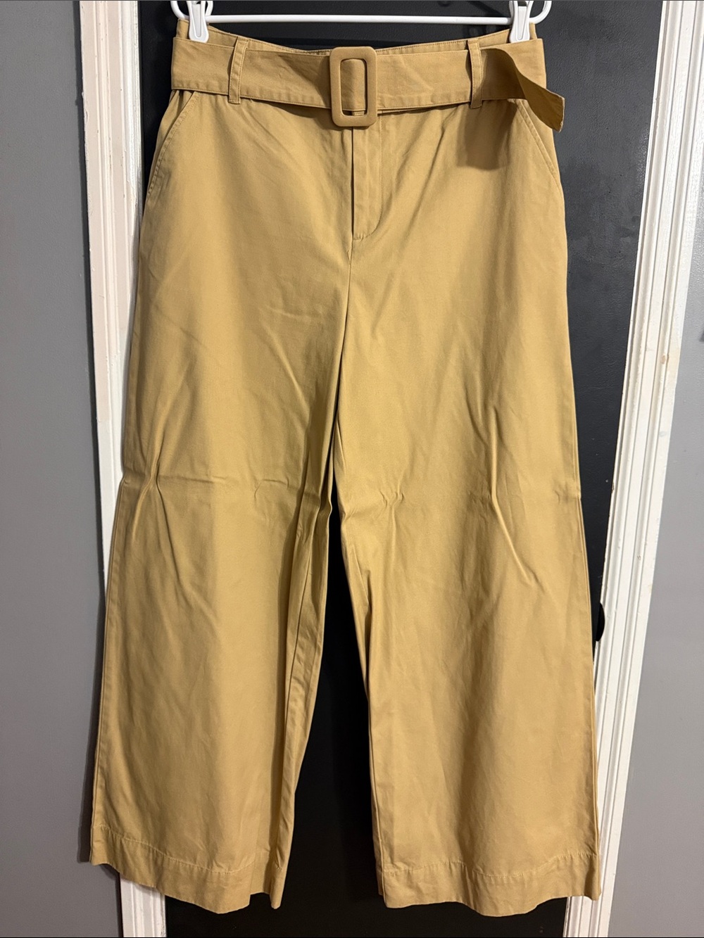 Who What Wear High Waist Wide Leg Trousers Size: 12 Inseam: 30.5”